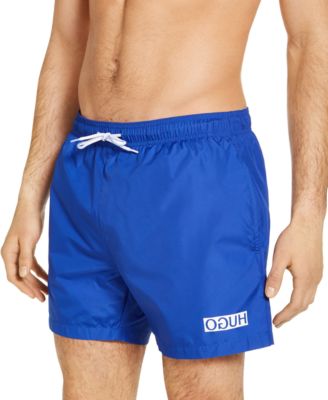 hugo boss blue swim shorts