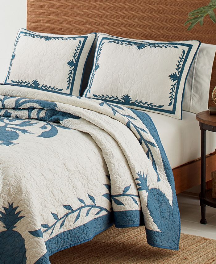 Tommy Bahama Home Tommy Bahama Aloha Pineapple King Quilt & Reviews Quilts & Bedspreads Bed