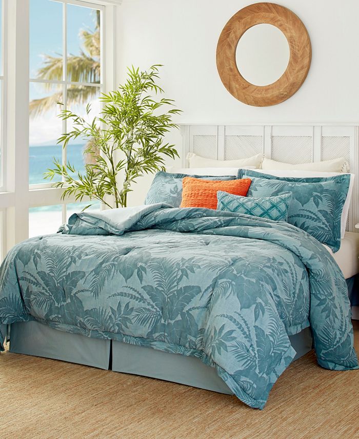 Tommy Bahama Home Tommy Bahama Blue Abalone Queen Comforter Set Macy's