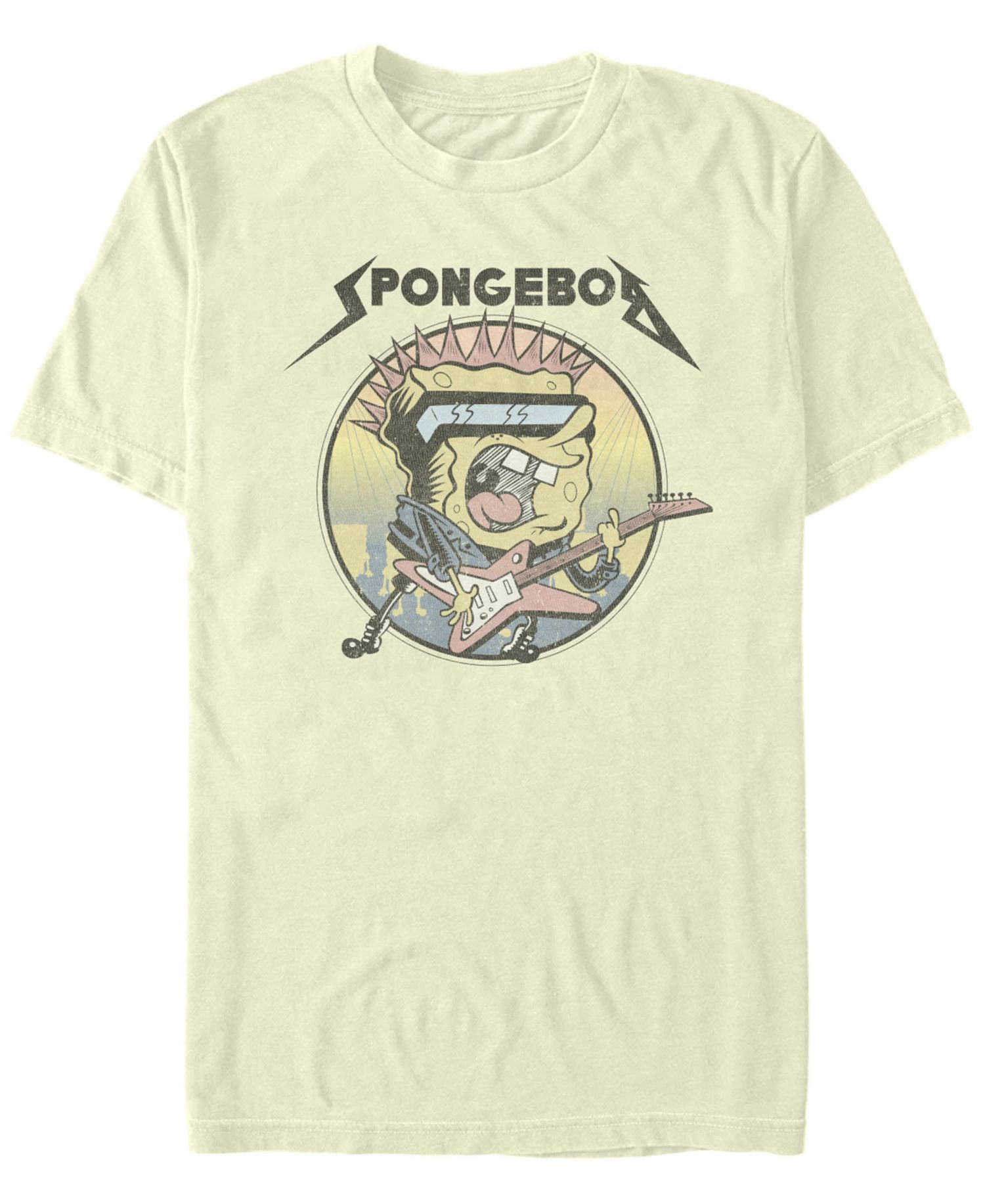 Men's SpongeBob Short Sleeve Crew T-shirt