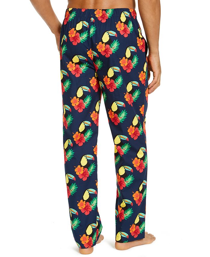 Club Room Men's Tucan Cotton Pajama Pants, Created for Macy's & Reviews ...