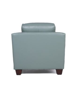 Jaira Tufted Leather Club Chair