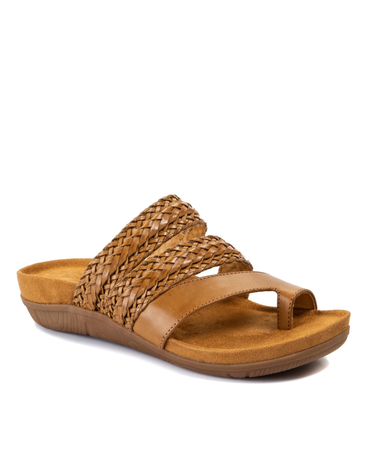 Shop Baretraps Women's Jonelle Slide Flat Sandals In Brown