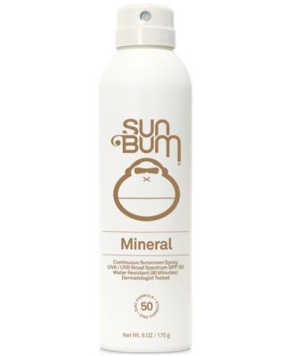 sun bum spray mineral sunscreen