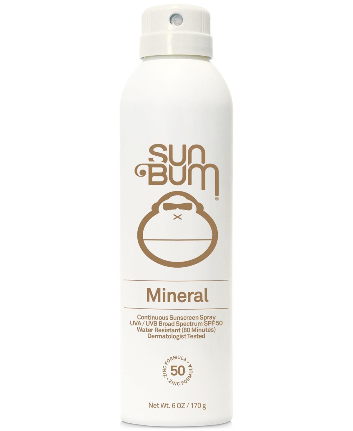 Mineral Continuous Sunscreen Spray Spf 50, 6 oz.
