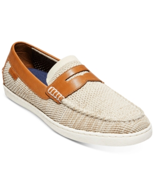 image of Cole Haan Men-s Pinch Weekender Stitchlite Penny Loafers Men-s Shoes