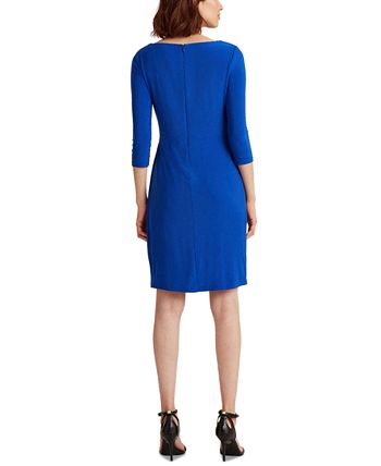 Lauren Ralph Lauren Petite Twisted Knot Jersey Dress Macy s