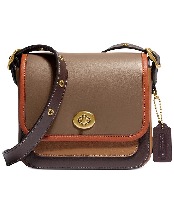 COACH Colorblock Rambler Crossbody Bag & Reviews - Handbags ...