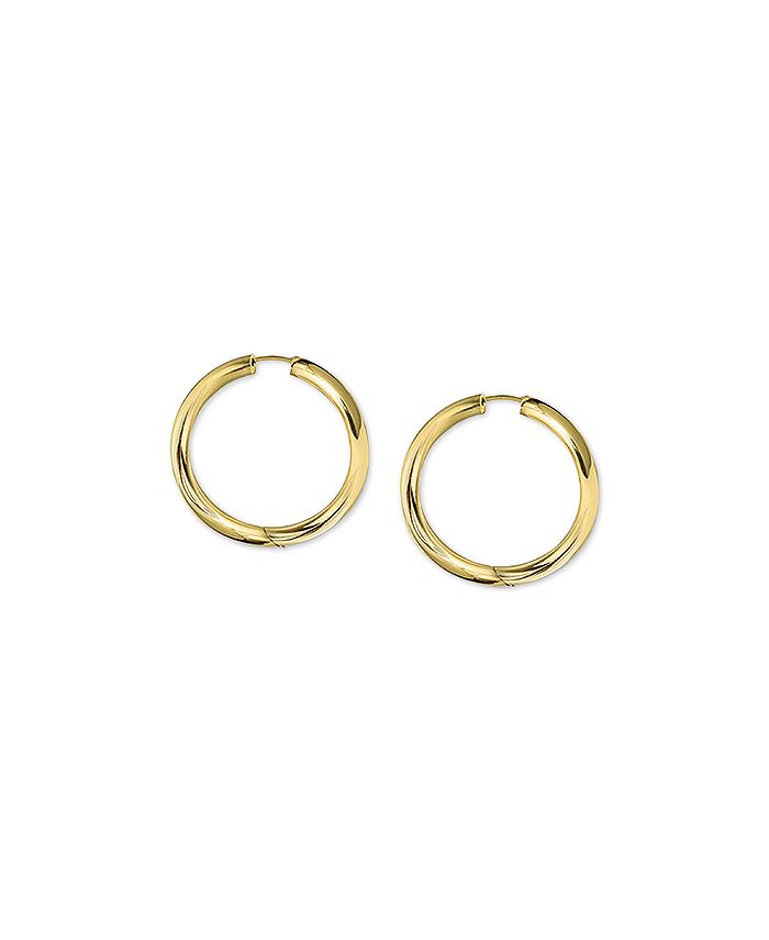 Seamless hoop earrings clearance