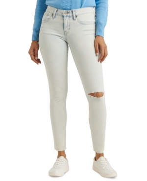 image of Lucky Brand Lolita Low-Rise Ripped Skinny Jeans