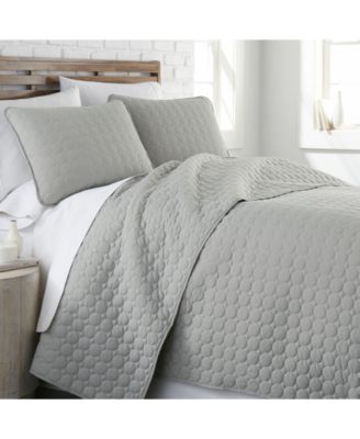 Ultra-Soft Lightweight Embroidered 3-Pc. Quilt Set, King/California King