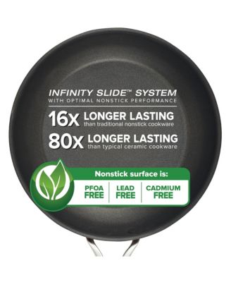 Nouvelle Copper Luxe Sable Hard-Anodized Non-Stick Cookware Set, 11 Piece