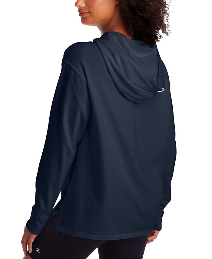 Champion Women's Cotton Logo Hoodie - Macy's