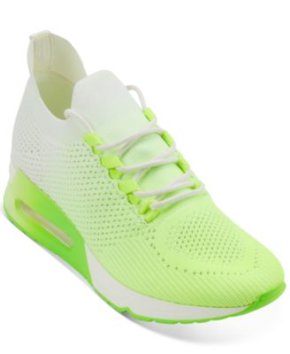 dkny neon green sneakers