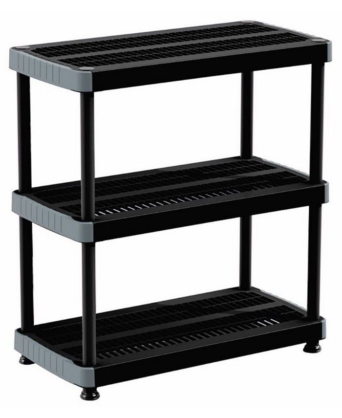Rimax Heavy Duty 3Shelf Storage Rack Macy's