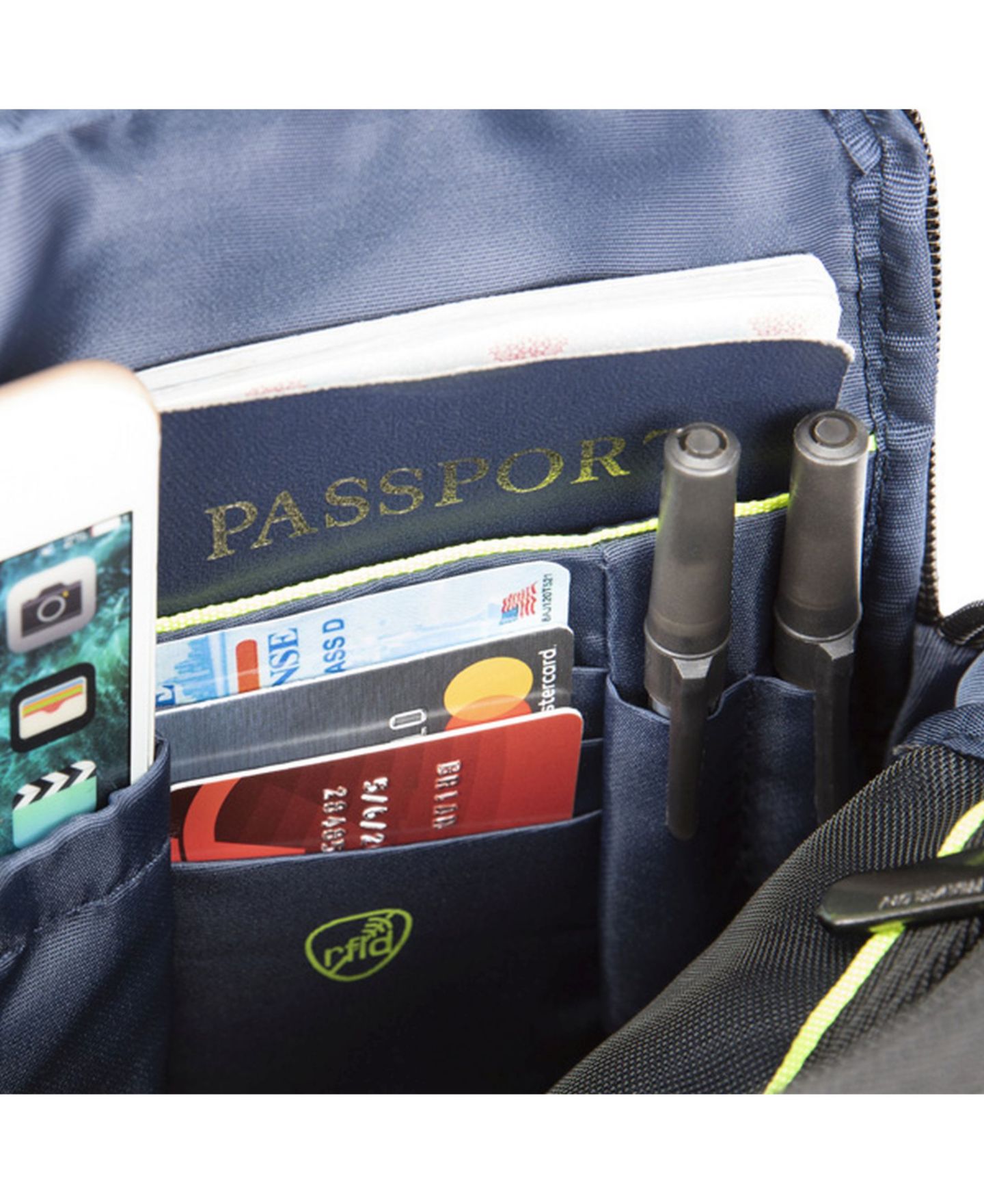 Женская сумка Travelon Anti-Theft Urban Small Crossbody, цвет: Чёрный — фото 7