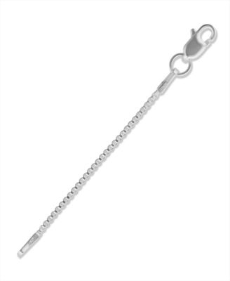 sterling silver box chain extender