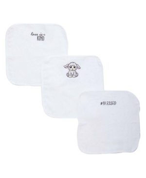 Precious Moments Baby Boys and Girls 3-Piece Washcloths