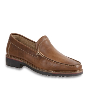 image of Sandro Moscoloni Men-s Moc Toe Venetian Slip-On Men-s Shoes