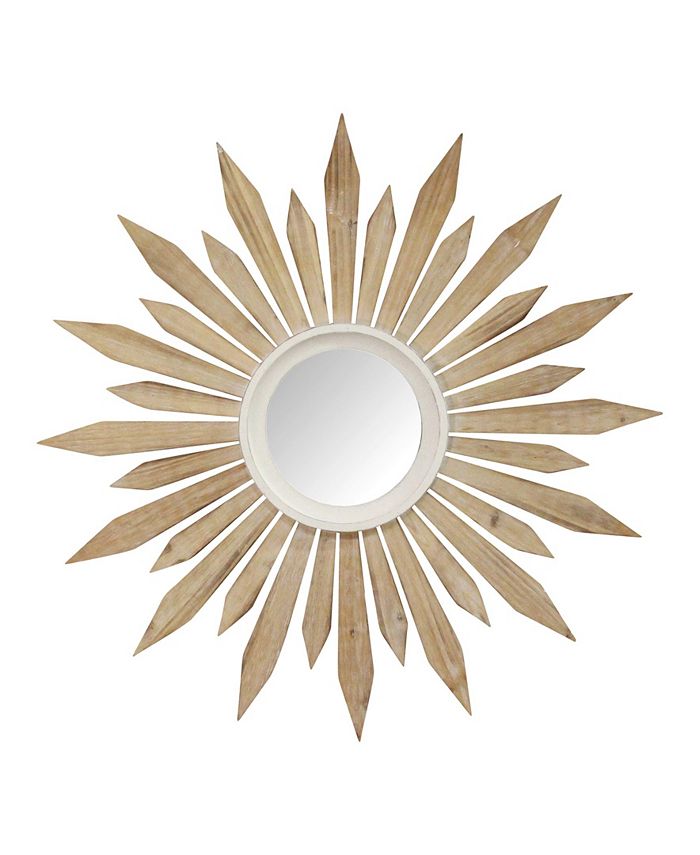 Stratton Home Décor Stratton Home Decor 30" Taylor Wood Starburst Wall