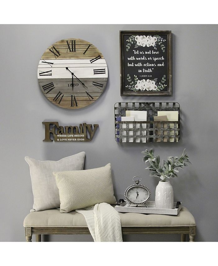 Stratton Home Décor Stratton Home Decor Family Where Life Begins Wood Wall Decor Macy's