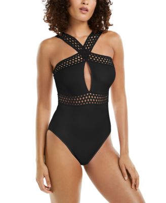 kenneth cole mesh swimsuit