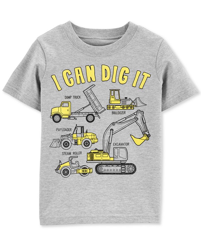 Carter's Toddler Boys Dig-Print Cotton T-Shirt & Reviews - Shirts ...