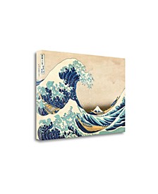 The Great Wave Off Kanagawa by Katsushika Hokusai Gallery Wrap Canvas