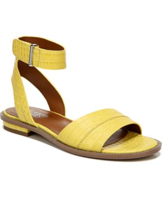 franco sarto yellow shoes