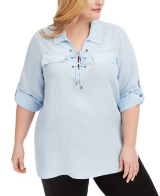 calvin klein plus size shirts