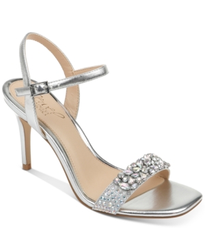 image of Jewel Badgley Mischka Natasha Evening Dress Sandal Women-s Shoes