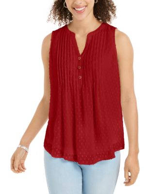 macy's holiday womens tops