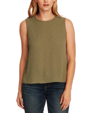 VINCE CAMUTO STUDDED TANK TOP