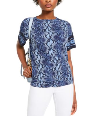 Michael Kors - Python-Print Top