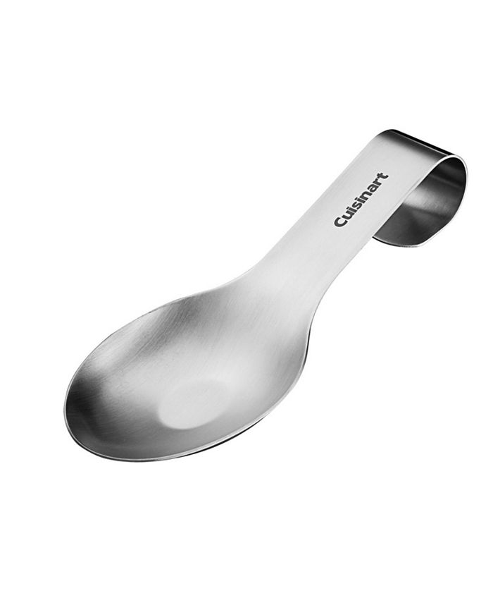 Cuisinart - Brushed Stainless Steel Spoon Rest