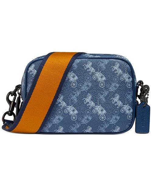 Coach Horse And Carriage Coated Canvas Camera Bag