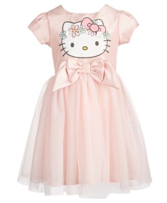 Hello Kitty Toddler Girls Flower Crown A Line Dress Macy s