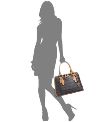 Block Signature Dome Satchel, Exclusively at Macy's