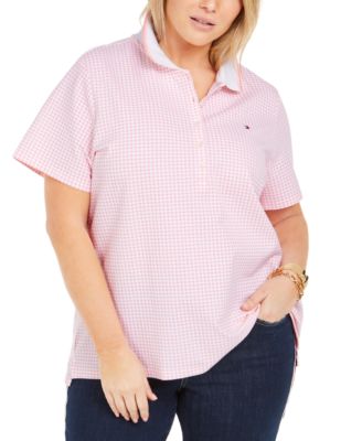 tommy hilfiger plus size polo shirts