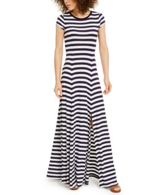 Michael Kors Striped Maxi Dress 