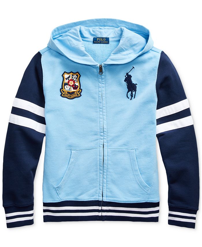 Polo Ralph Lauren Big Boys Cotton French Terry Hoodie & Reviews - Sweaters  - Kids - Macy's