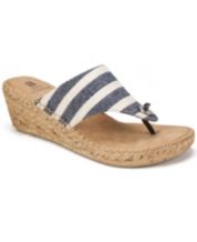 White mountain pebble shop wedge sandal