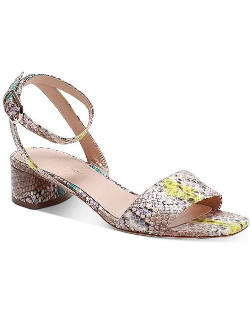 Kate Spade New York Lucia Dress Sandals Reviews Sandals Shoes Macy S