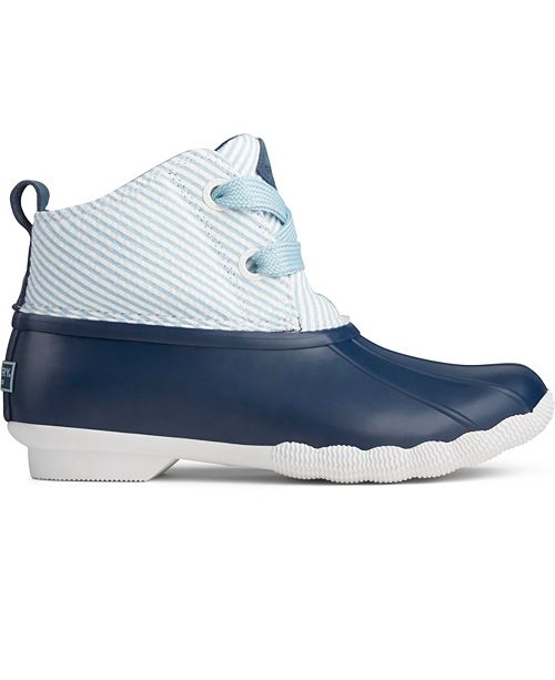 sperry saltwater seersucker boot