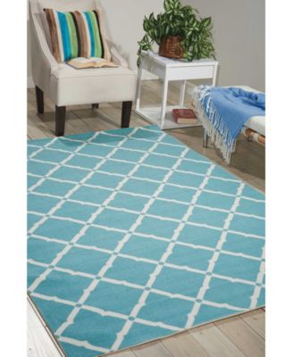 Backyard BAC091 7'9" x 10'10" Outdoor Area Rug