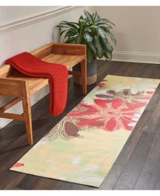 Backyard BAC022 2'3" x 8' Runner Rug