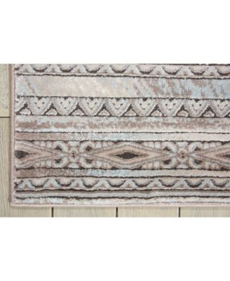 Fate FAT03 Taupe 5'3" x 7'4" Area Rug
