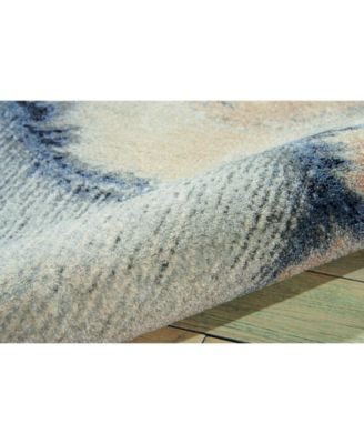 Samuel SAM08 Gray 5'3" x 7'3" Area Rug