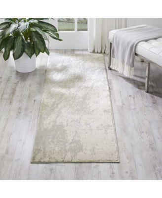 Samuel SAM12 Ivory 2'2" x 7'6" Runner Rug