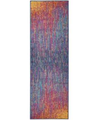 Passion PSN09 Multi 1'10" x 6' Runner Rug